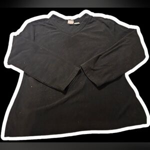 Logo Athletic Black Sweatshirt